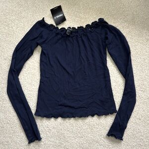 NWT Forever 21 cropped long sleeve